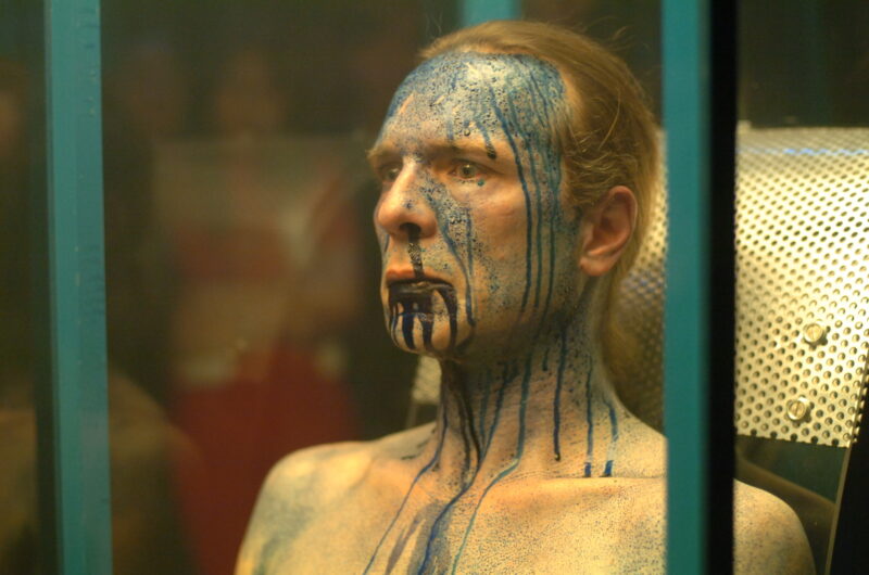 Yann Marussich, Blue Remix, 2007. Performance at FACT.