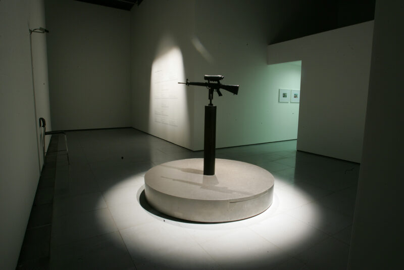 Lynn Hershman Leeson, America's Finest, 1993 - 1994. Installation view at FACT.