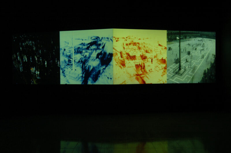 David Rokeby, Seen, 2002. Installation view at FACT.