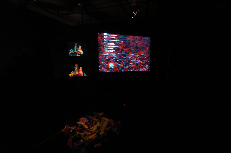 David Rokeby, The Giver of Names, 1998. Installation view at FACT.