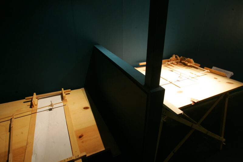 Bernie Lubell, Aphasiogram, 1999. Installation view at FACT.