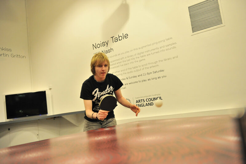 Will Nash, Noisy Table, 2012. Photo by Brian Slater.