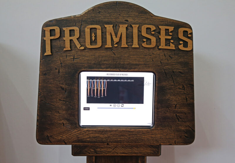 Rachel Jacobs, The Promises Machine, 2015. Photo By Gareth Jones.