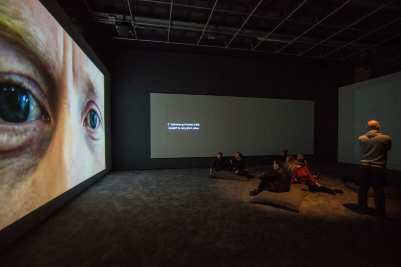 The Separate System (2017), Katie Davies at FACT, Liverpool. Photo by Jon Barraclough.