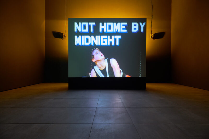 Ericka Beckman, Cinderella, 1986. Installation view at FACT 2019. Photo: Rob Battersby.