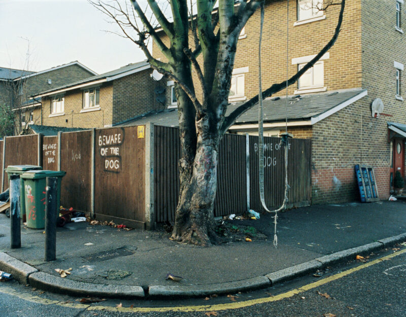 Mark Lewis, Churchyard Row, 2003. Film still courtesy of the artist.
