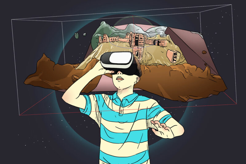 Future Aleppo.  Image courtesy of Alex Pearson and Marshmallow Laser Feast
