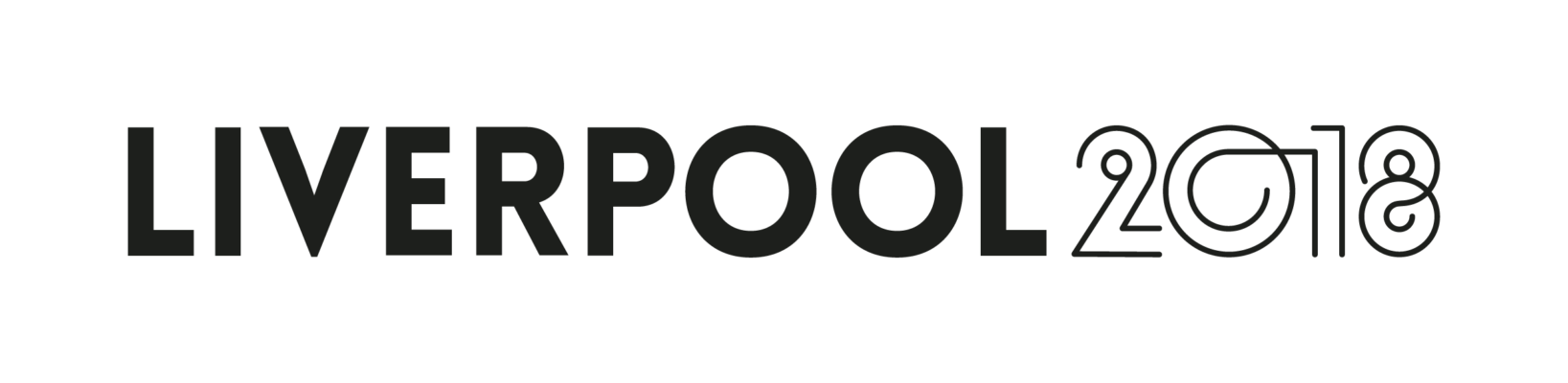 Liverpool 2018 Logo Coloursblack