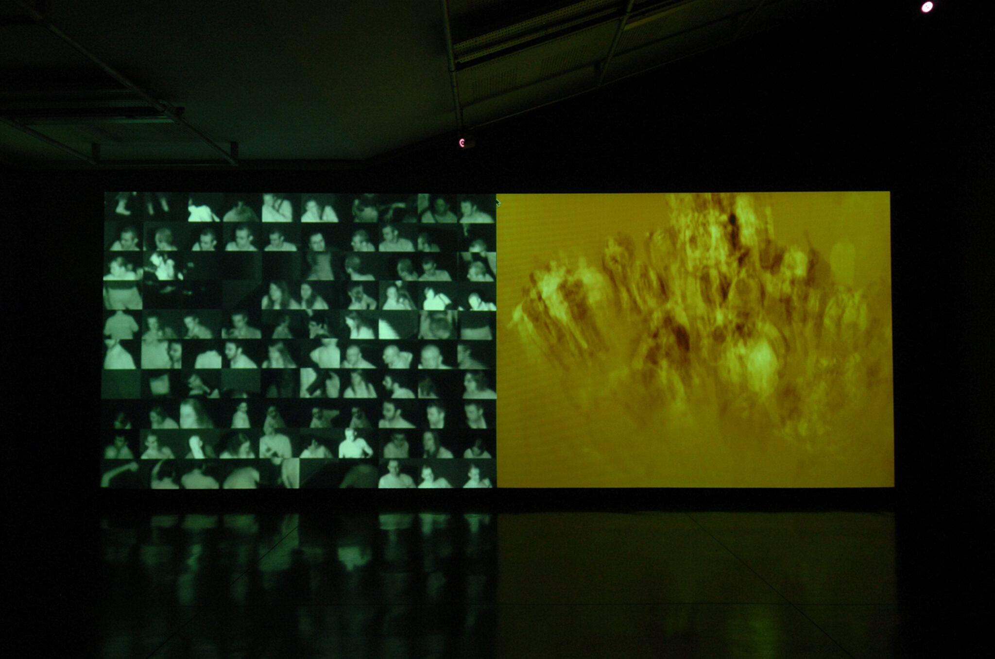 David Rokeby, Taken, 2002. Installation view at FACT.