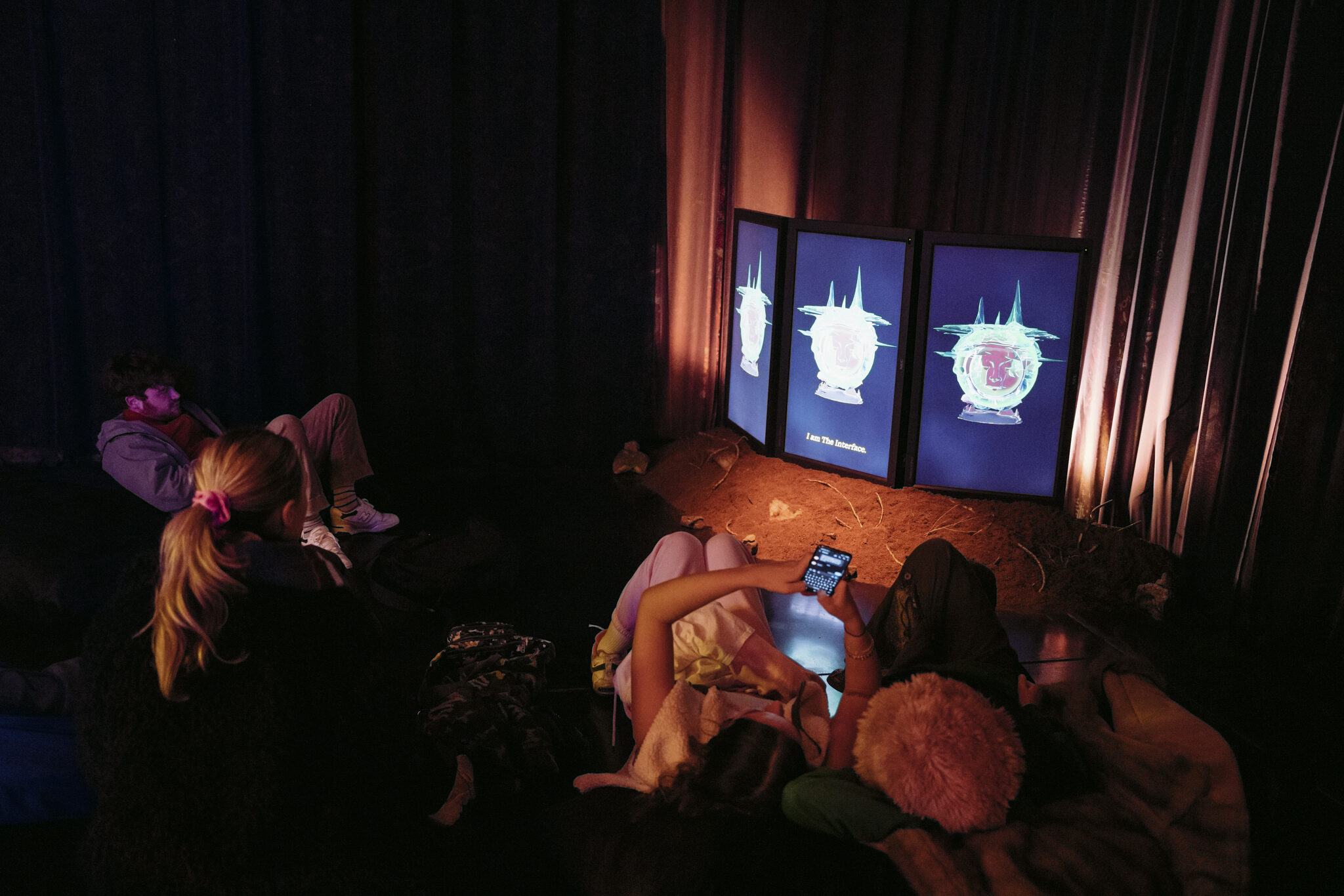 April Lin 林森 The Earthly Realm Is Out of Balance 2022 Installation view at FACT Liverpool Photo by Drew Forsyth WEB RES 2