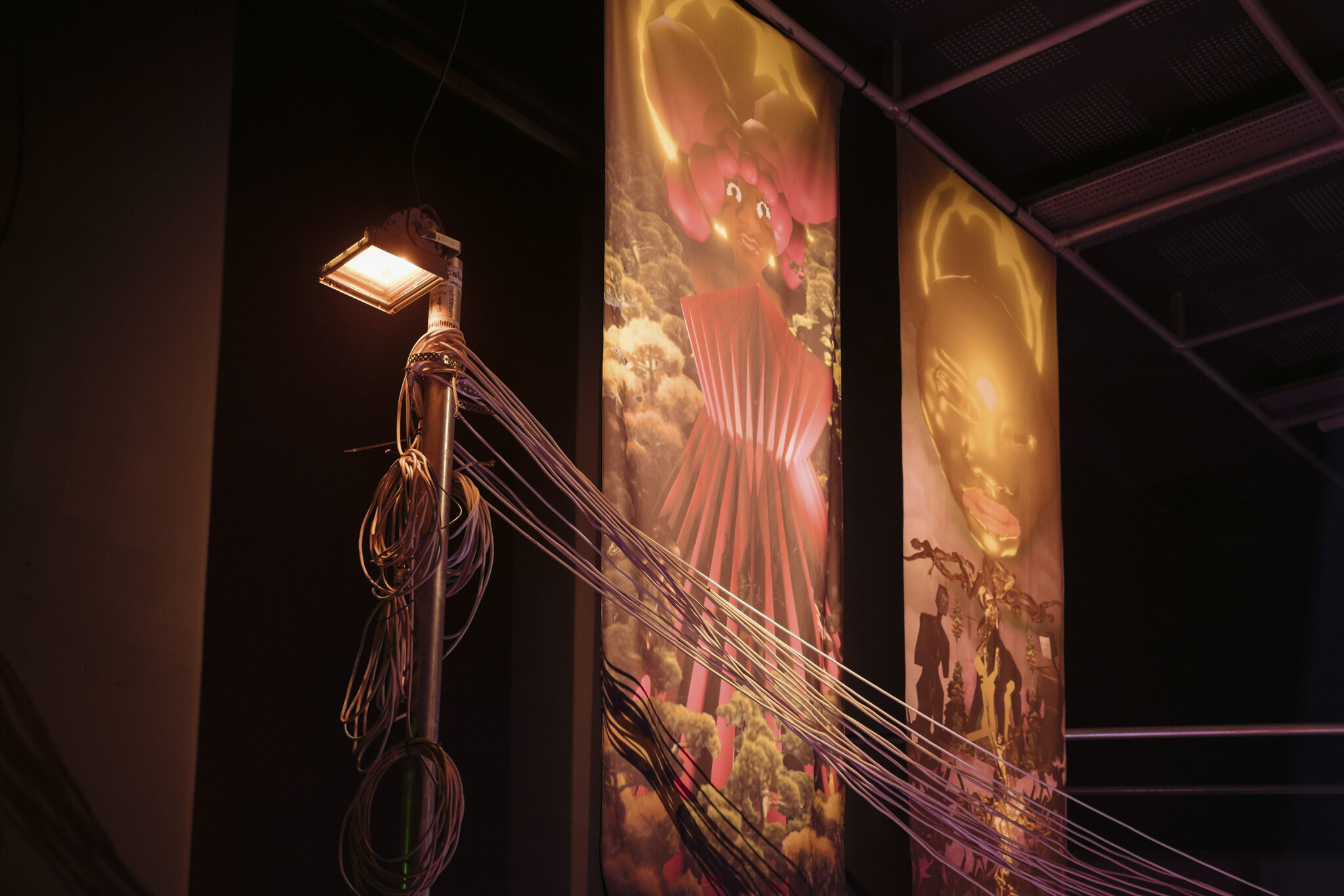 Danielle Brathwaite Shirley When Our Worlds Meet 2022 Installation view at FACT Liverpool Photo by Drew Forsyth WEB RES126