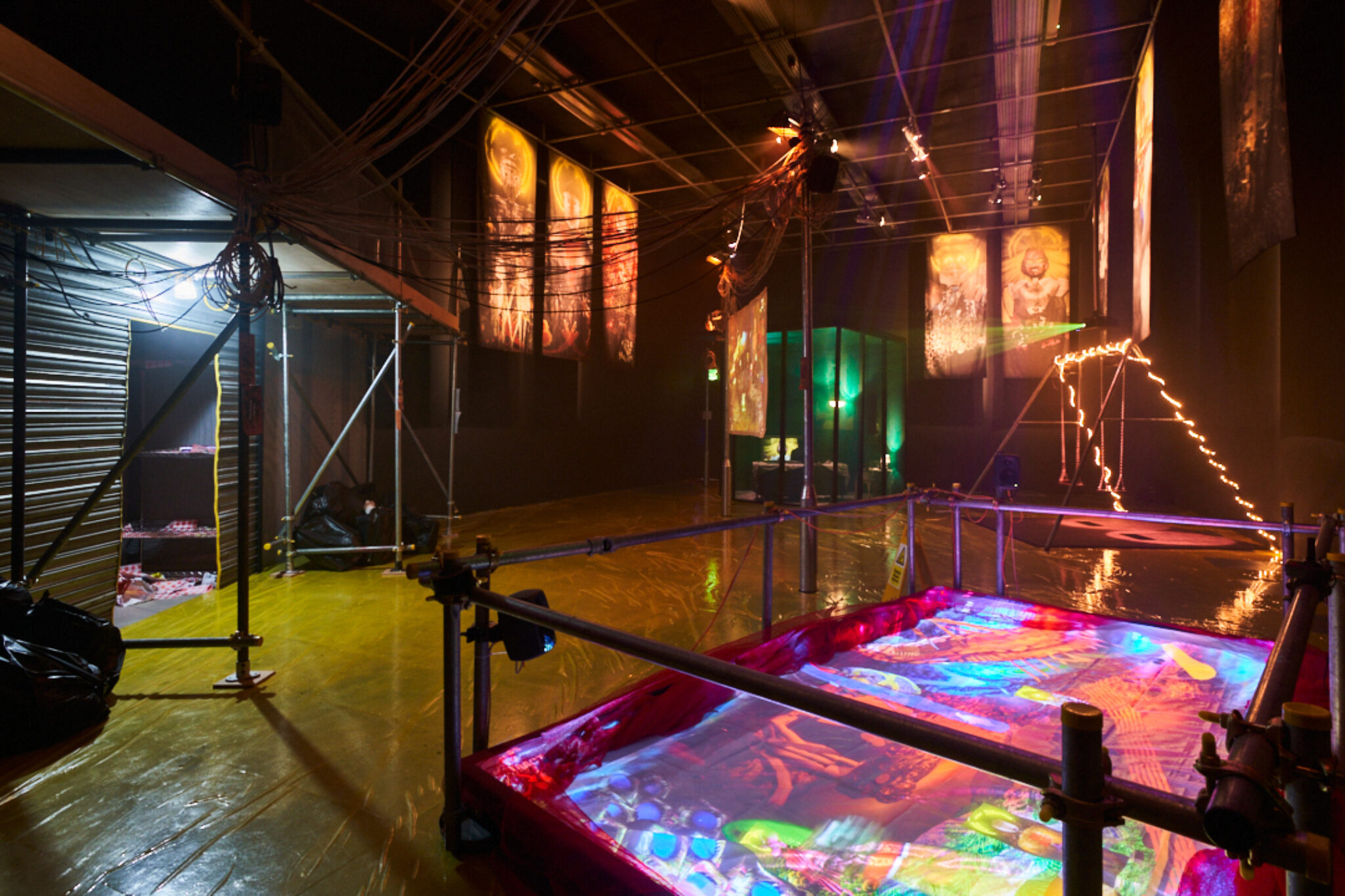 Danielle Brathwaite Shirley When Our Worlds Meet 2022 Installation view at FACT Liverpool Photo by Rob Battersby