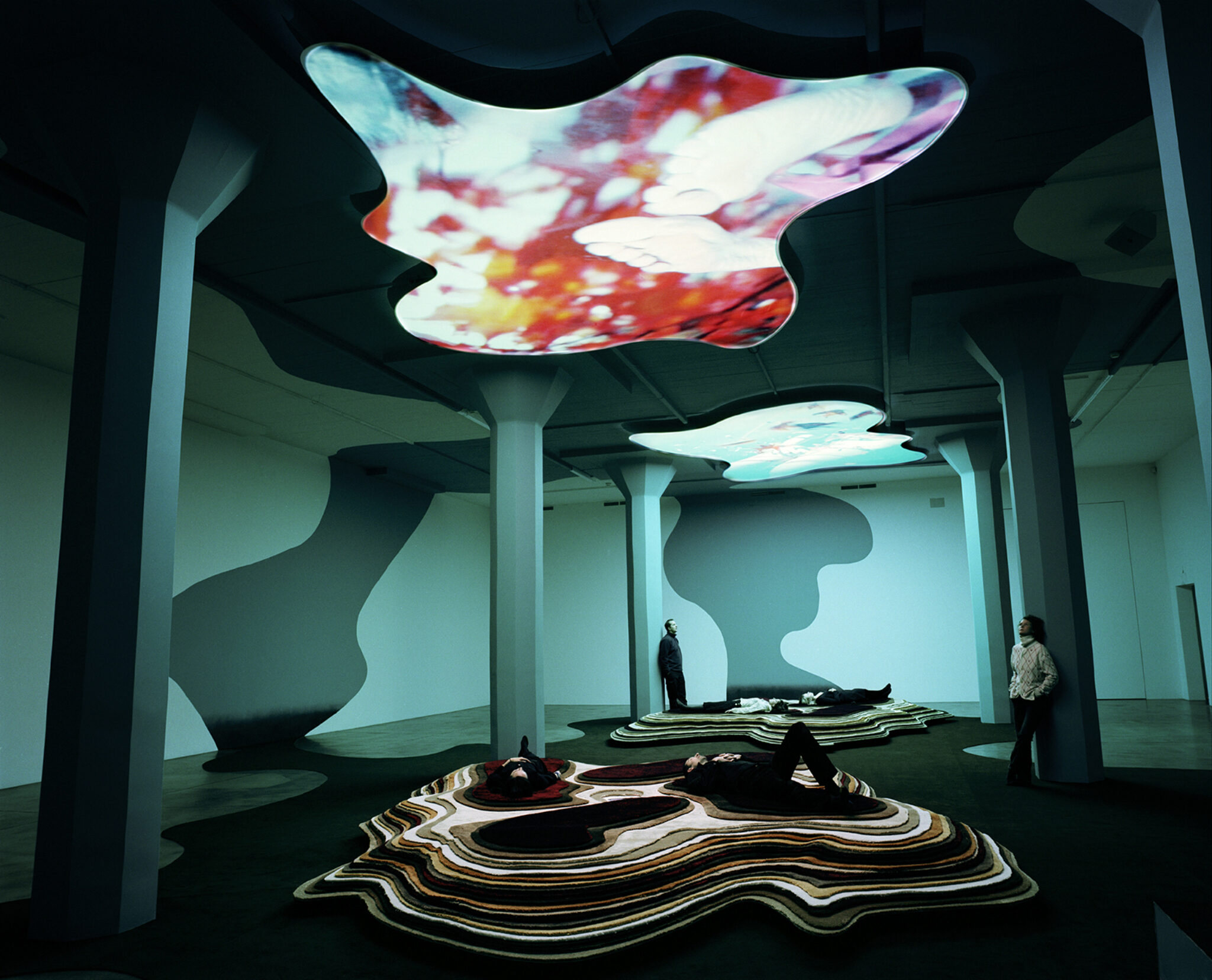 Pipilotti Rist, Gravity Be My Friend, 2007. Installtion view at Magasin 3, Stockholm/SE. Photo by Johan Warden.