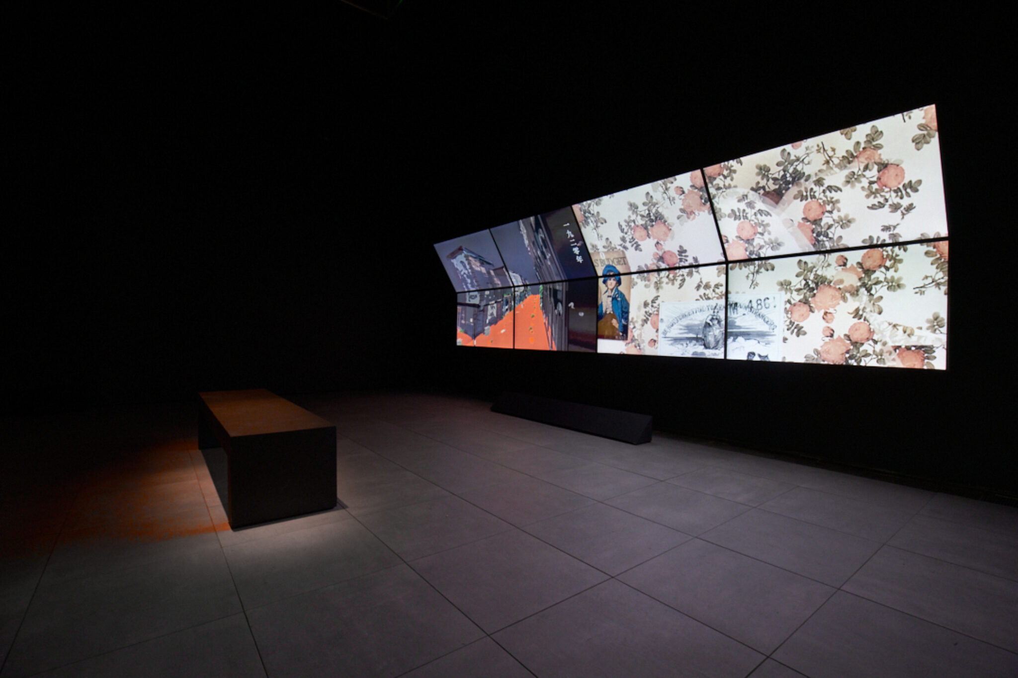 Yarli Allison In 1875 We Met At the Docks of Liverpool 於梨花埠遇上 2021 Image by Rob Battersby Installation view at FACT WEB RES 3